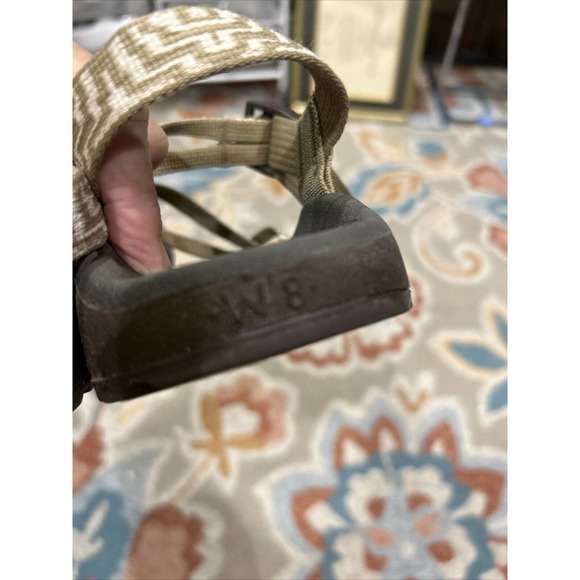 Chaco ZX2 Classic Sandal Hollow Eclipse Size W8 Tan - Picture 2 of 8